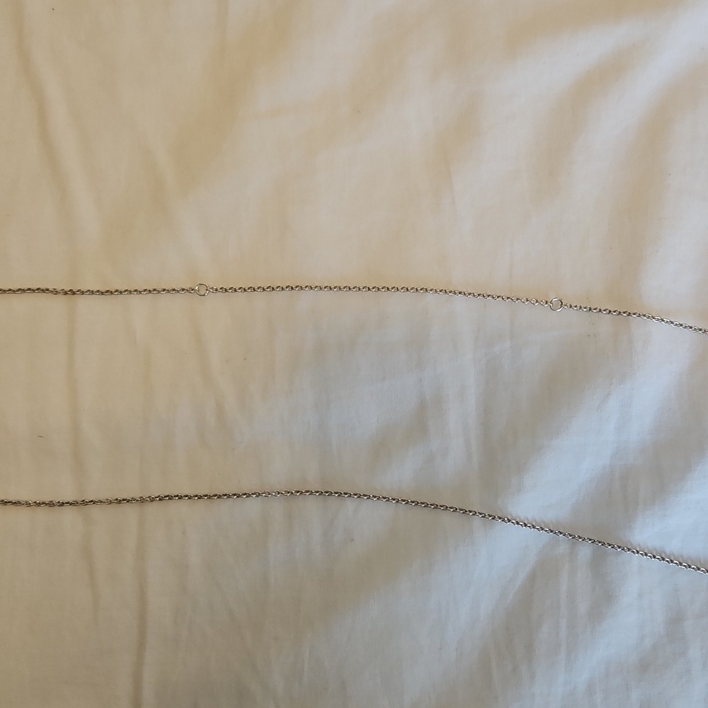 Pandora Sterling Silver Cable Chain Necklace 29.5  Inches - Picture 4 of 5
